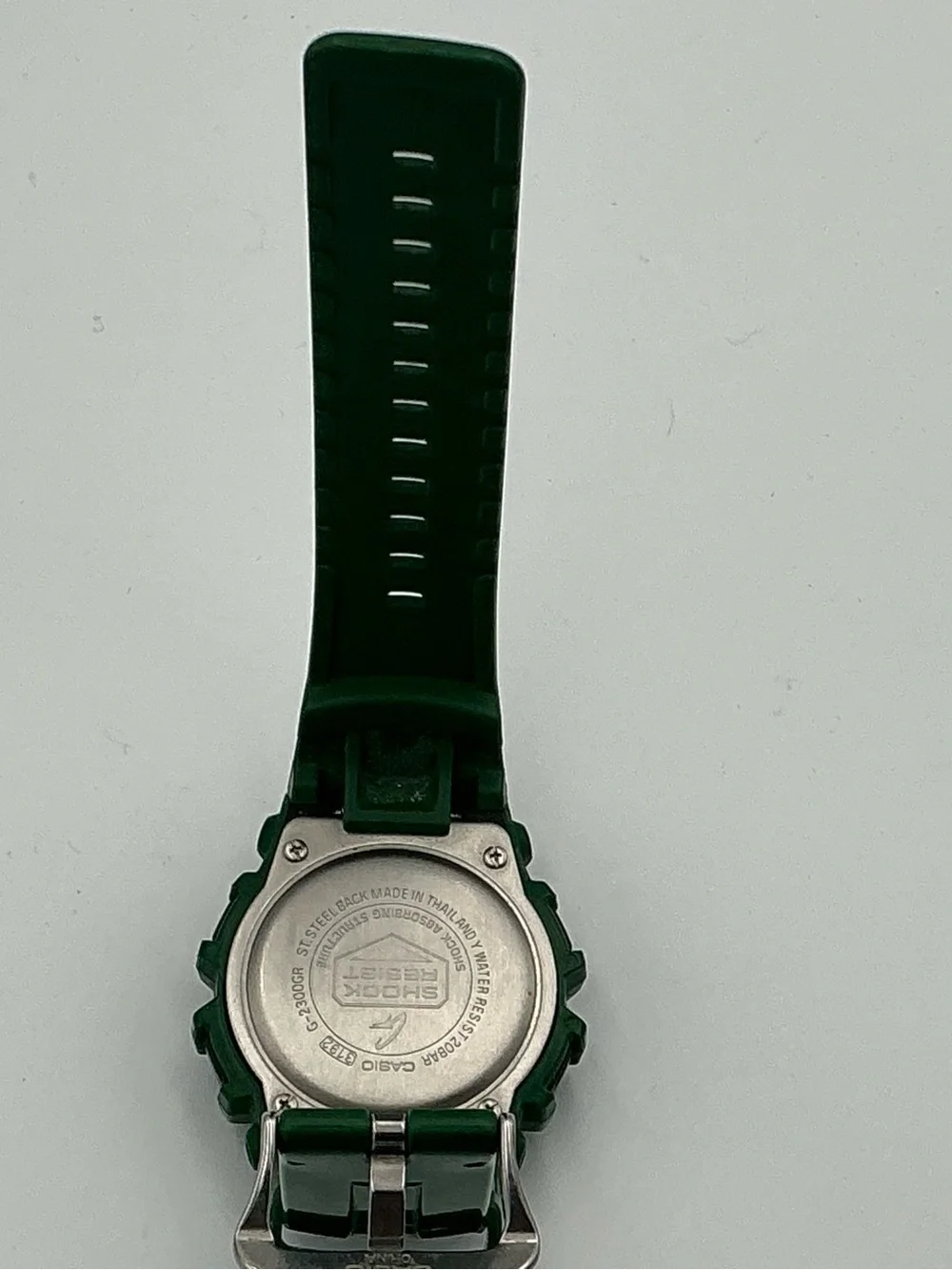 Casio G-Shock Digital Watch in Green and Black